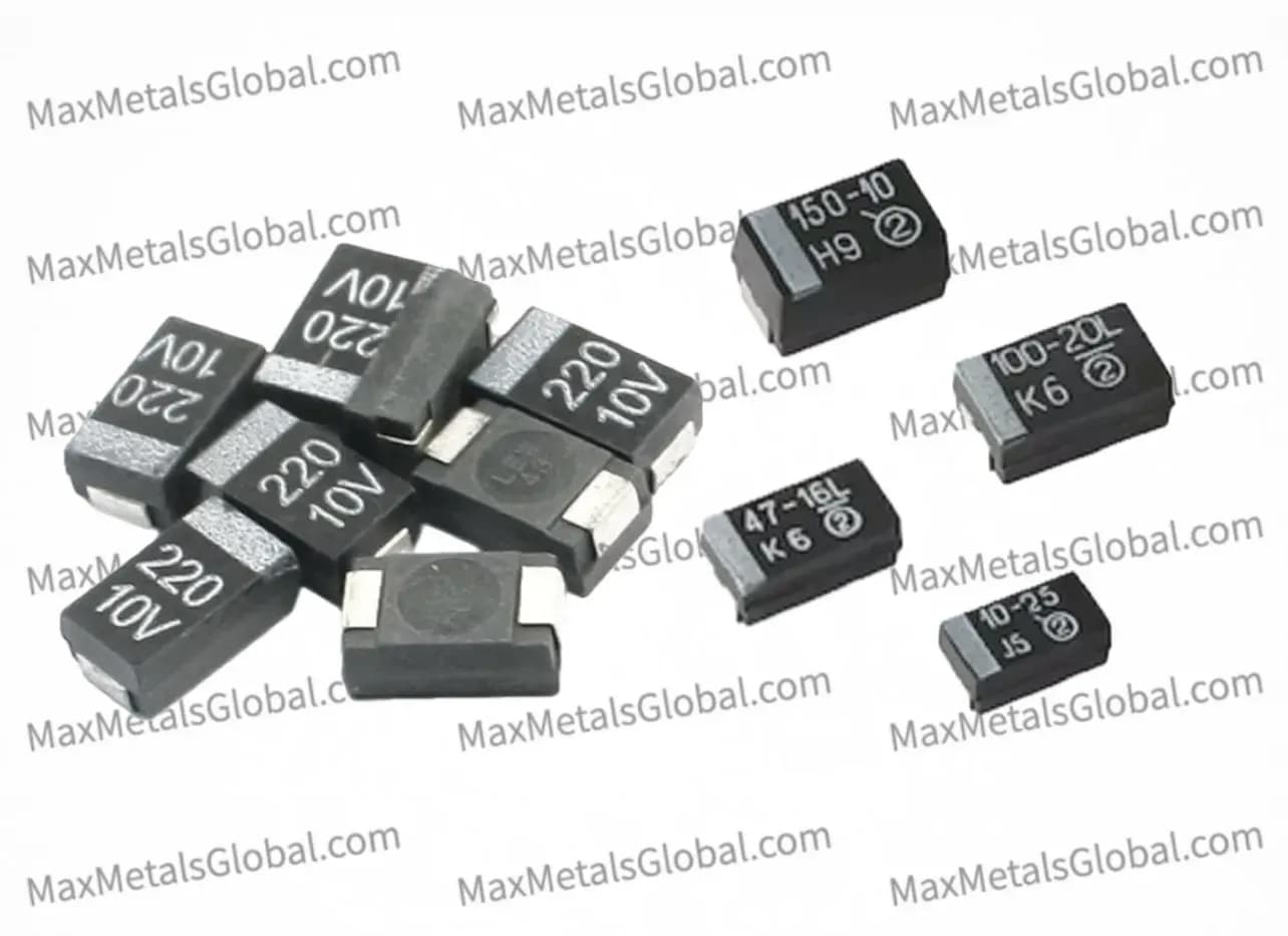 SMD Yellow/Black Capacitors