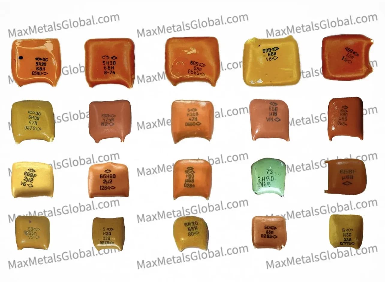 Ceramic Capacitors (Red)